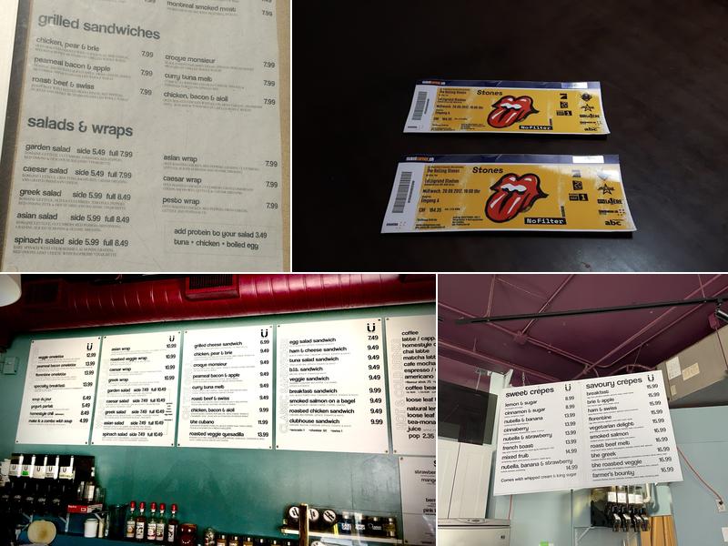 Juice & Java Cafe Menu