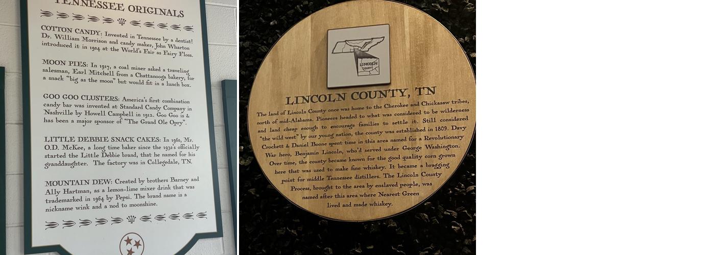 Uncle Nearest, Inc. Menu