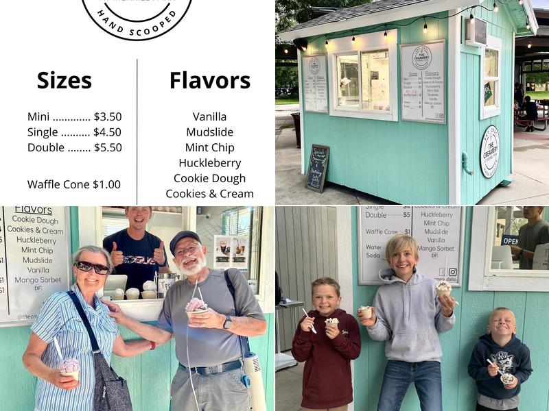 The Creamery at Merrill Park Menu