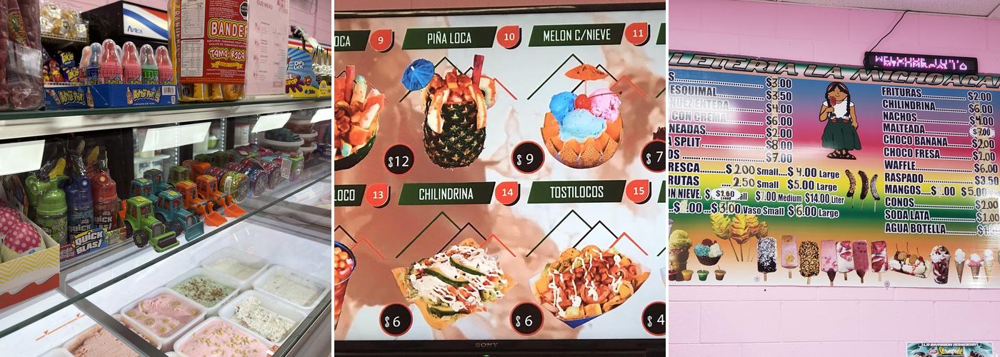 Paleteria Menu
