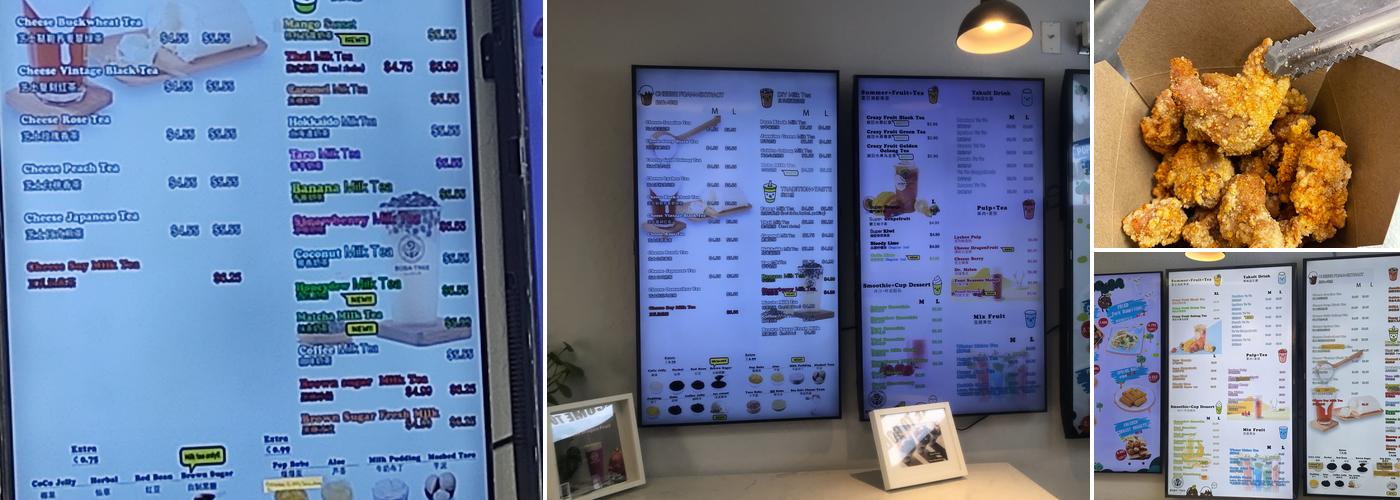 Boba Tree Menu