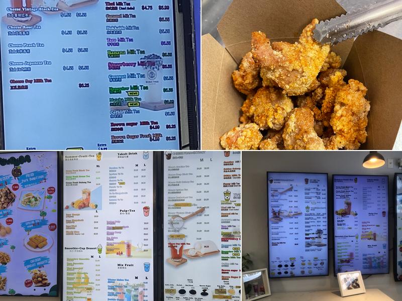 Boba Tree Menu