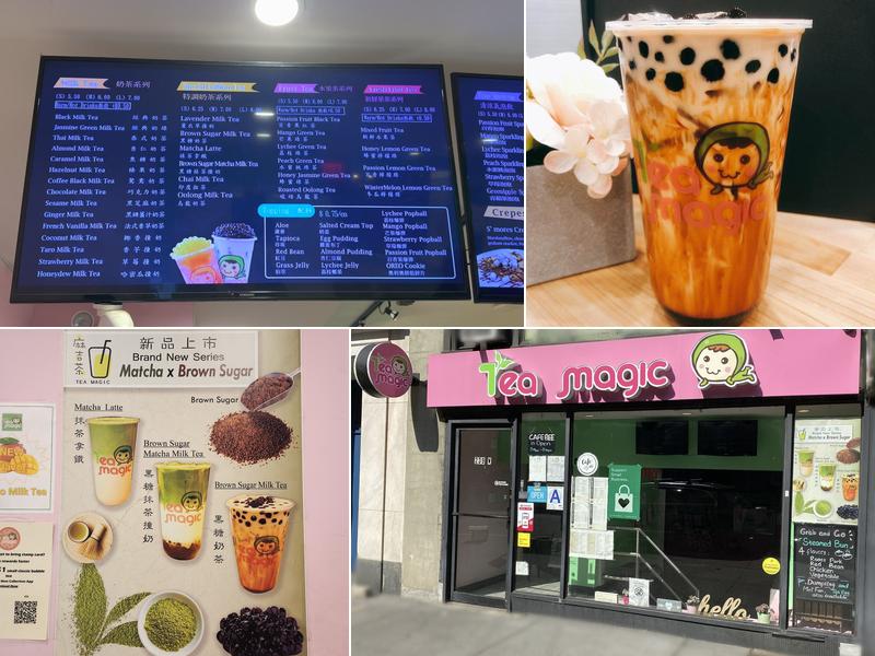Tea Magic 72 Menu