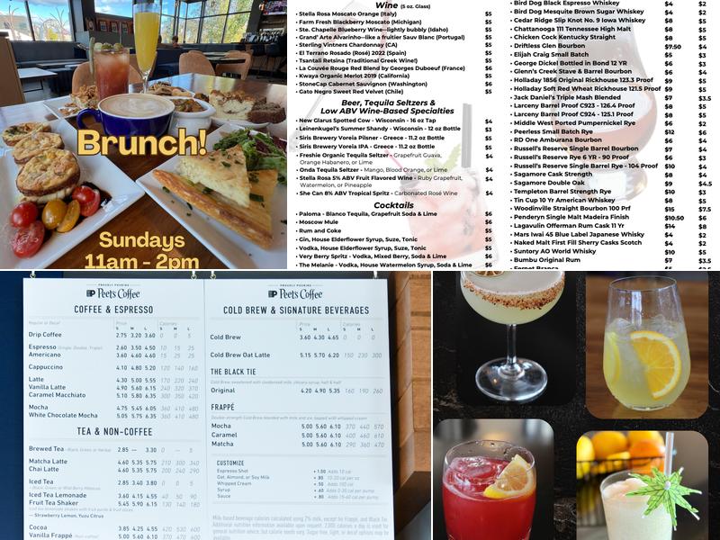 Comet’s Café Menu