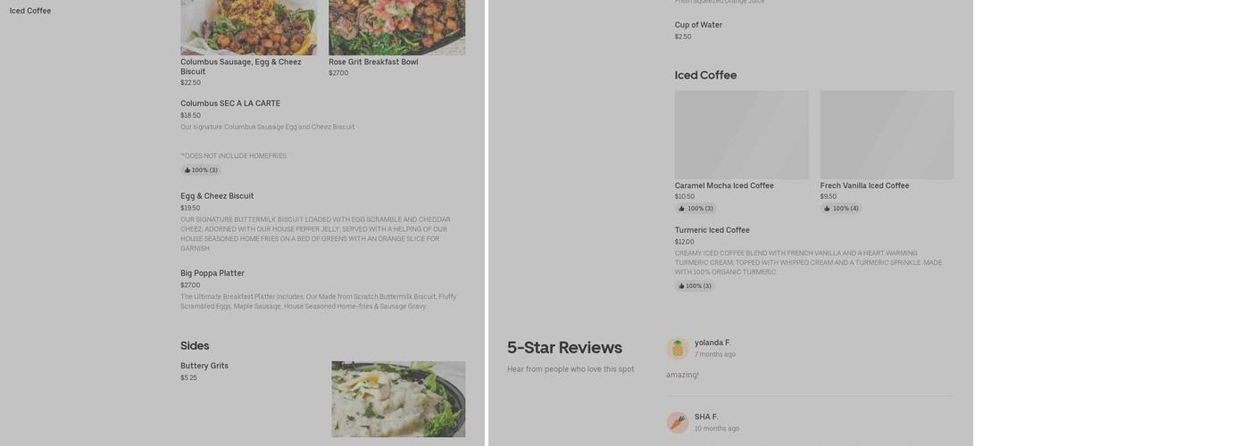 Don Ameeche's Vegan Kitchen Menu