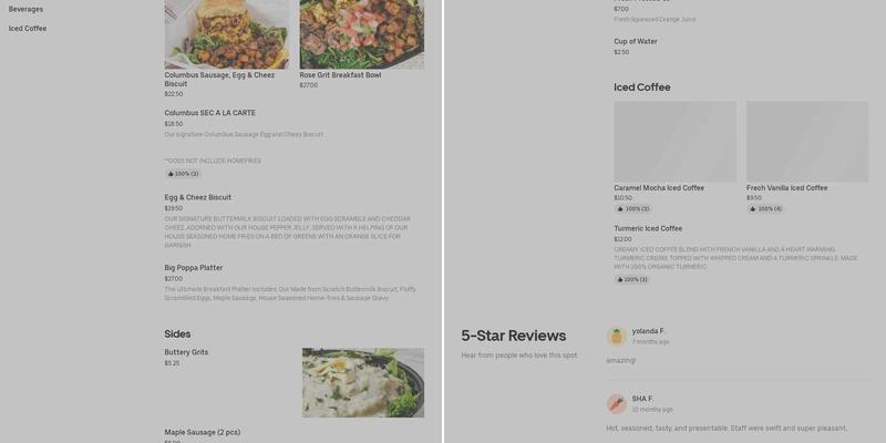 Don Ameeche's Vegan Kitchen Menu