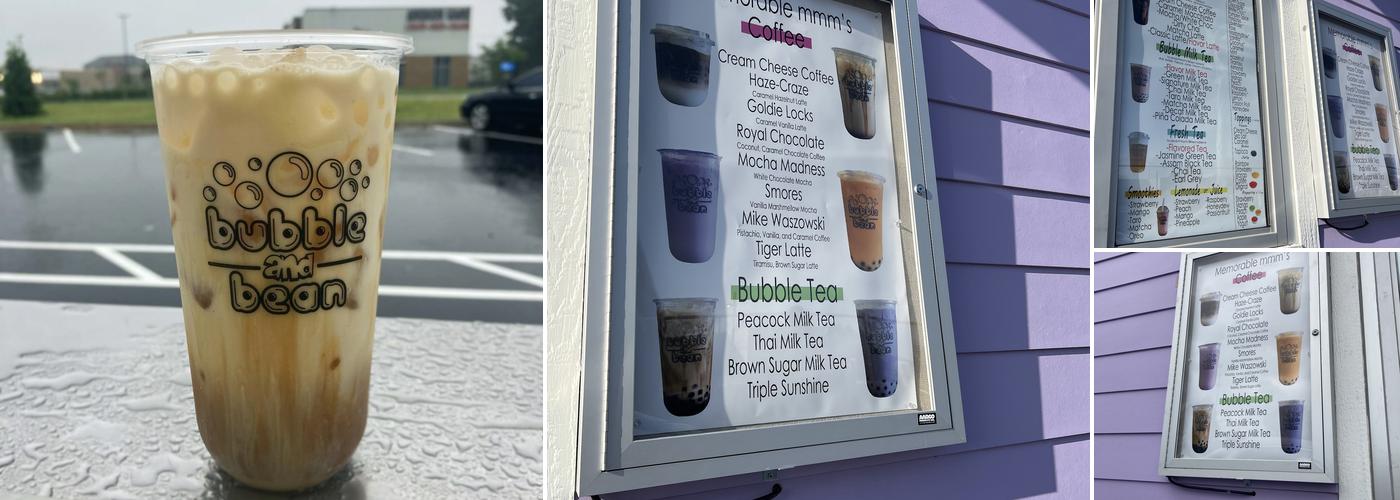 Bubble and Bean Menu