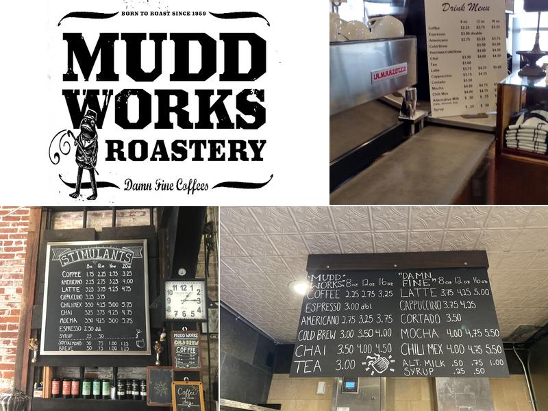Mudd Works Roastery Menu