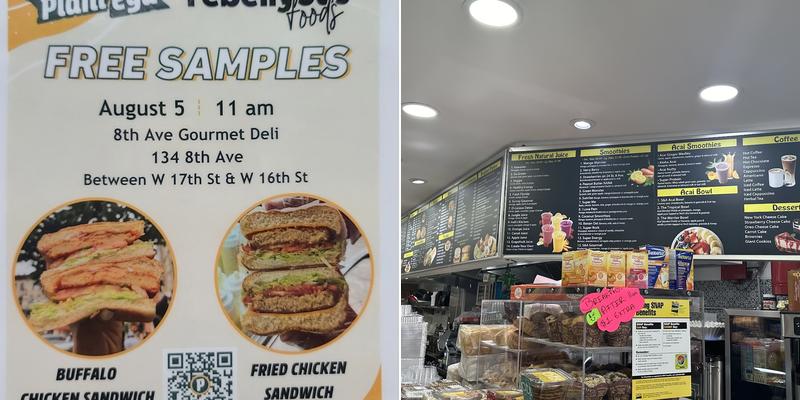 S&A Gourmet Deli Menu