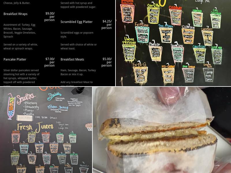 SUNSET BAGELS CAFE Menu