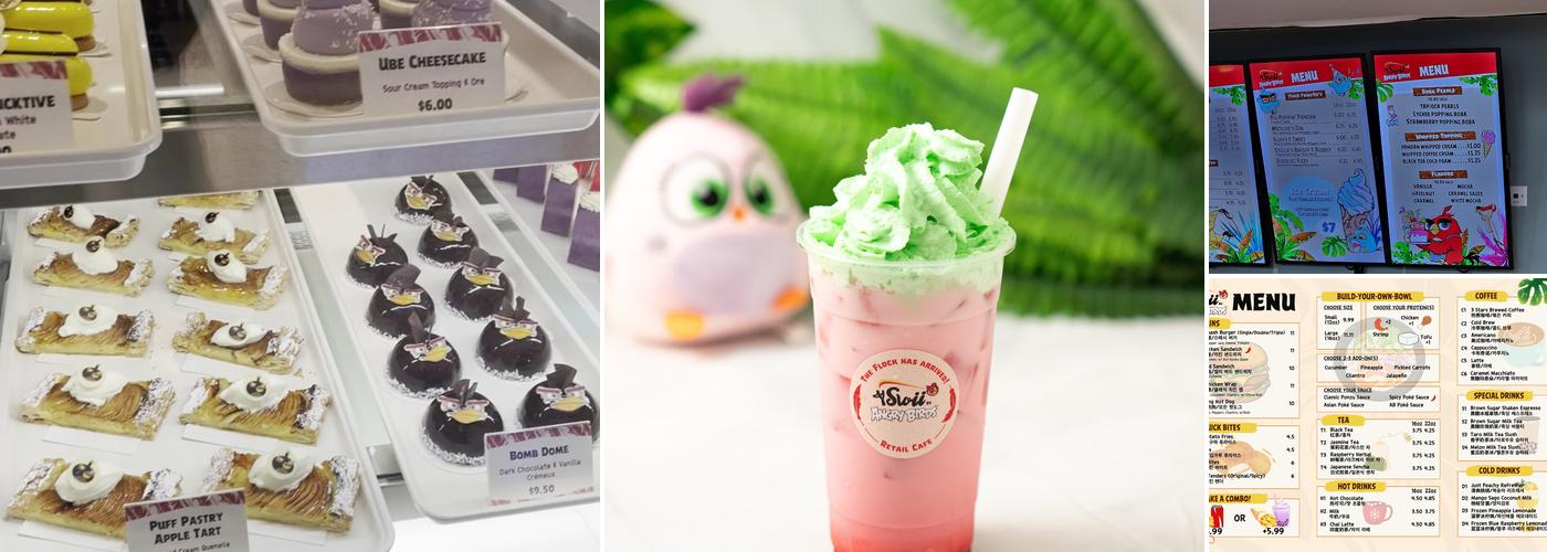 iSwii by Angry Birds Retail Cafe Menu