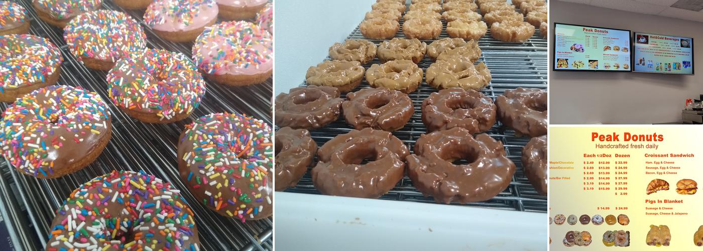 Peak Donuts Menu