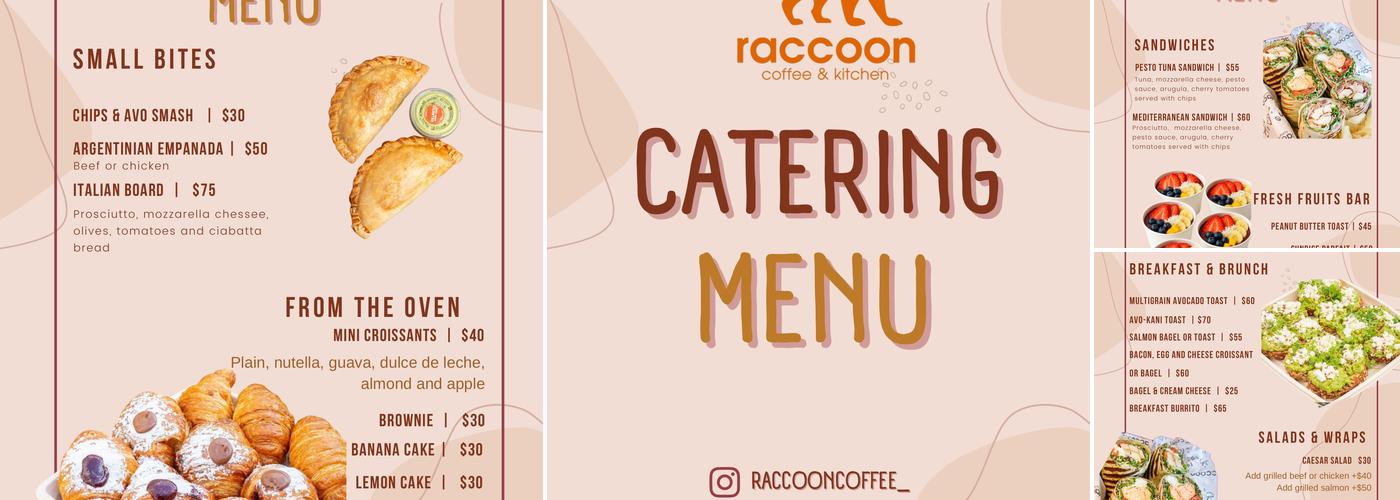 Raccoon Coffee & Kitchen Menu