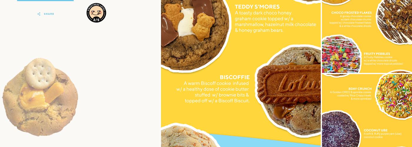 Connie's Cravings Menu