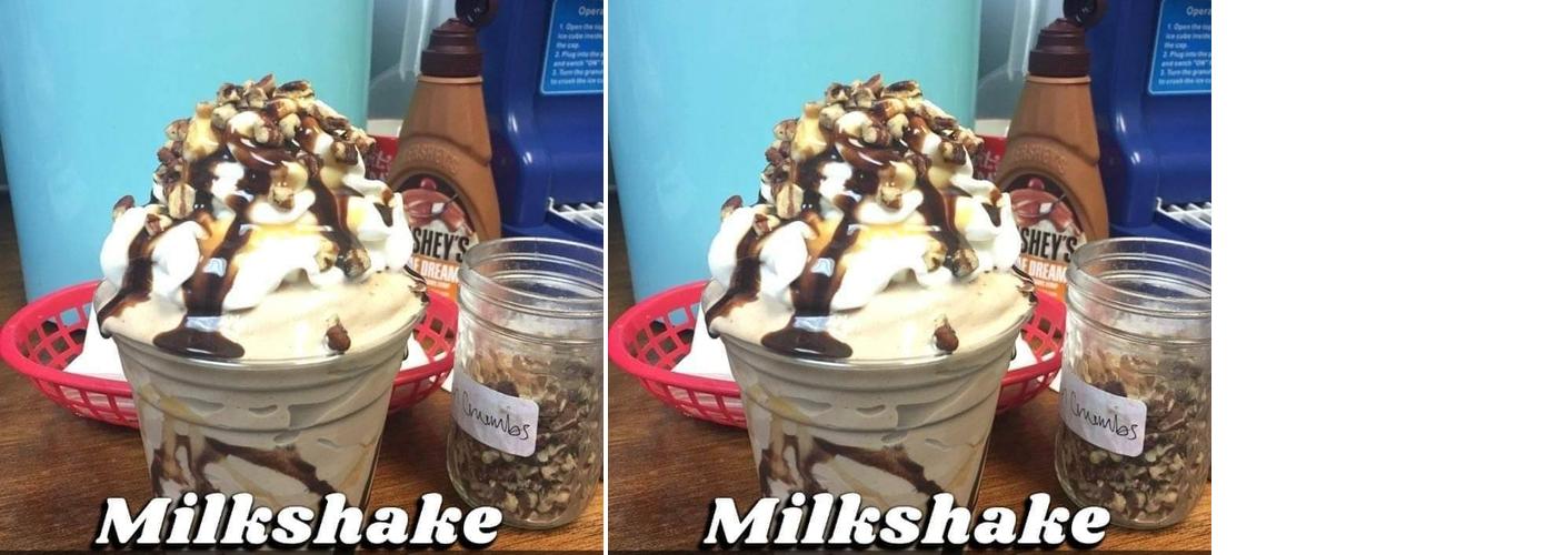 Downtown Icecream Shop Menu