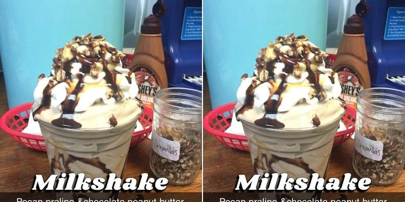 Downtown Icecream Shop Menu