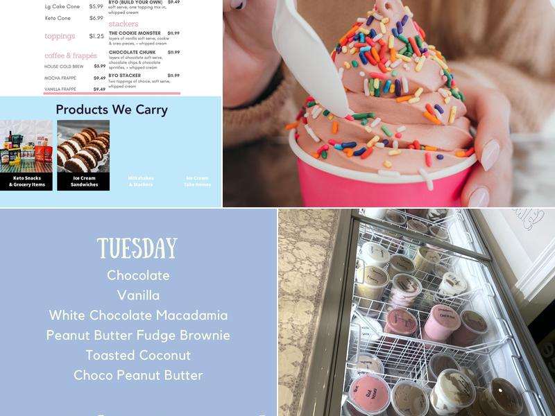 D'Lites Ice Cream - Carrollwood Menu