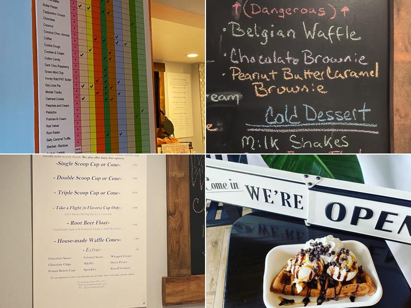 Everyday Sundae Menu