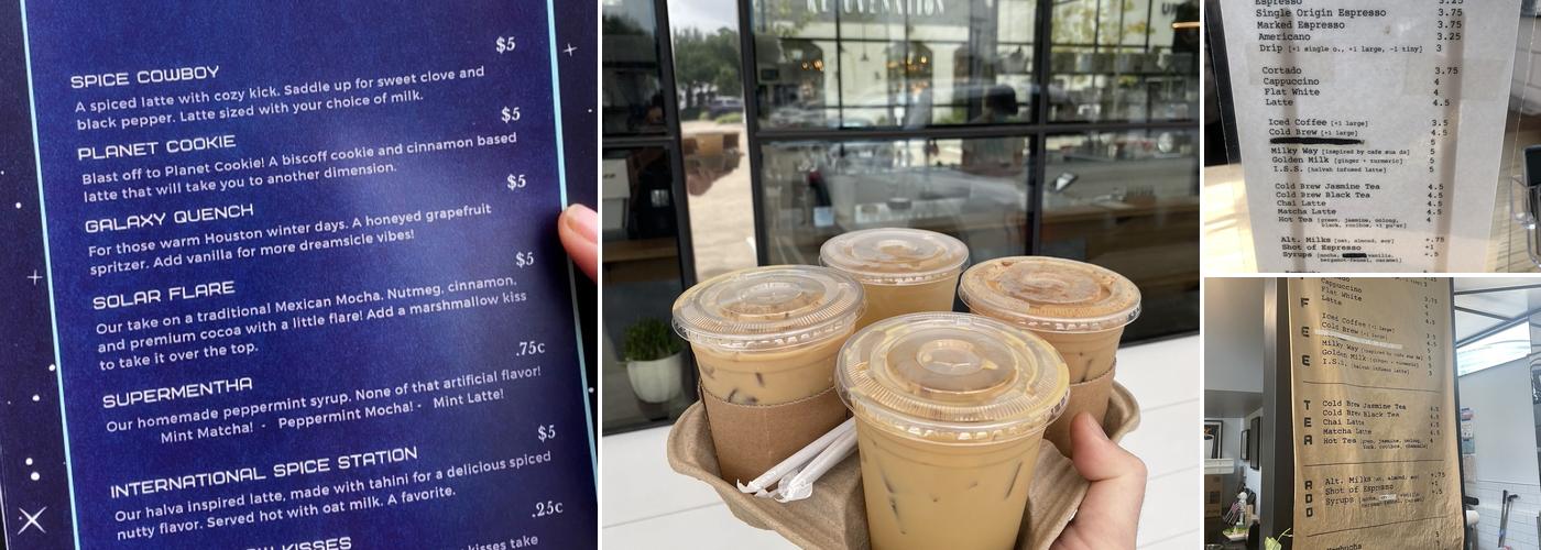 Giant Leap Coffee Menu