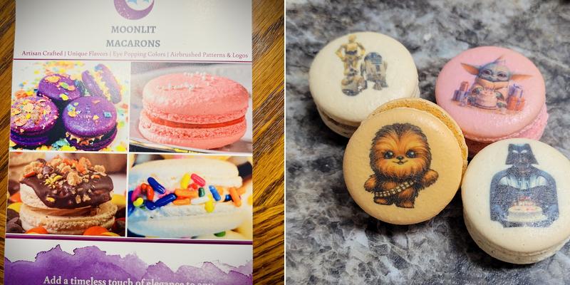 Moonlit Macarons Menu