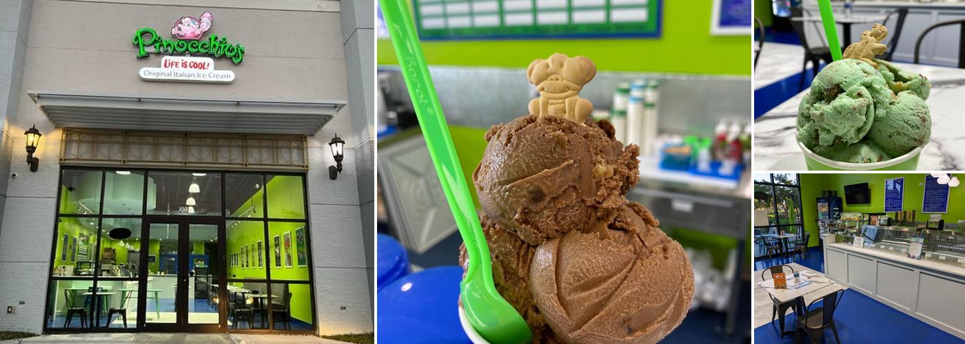 Pinocchios Original Italian Ice Cream