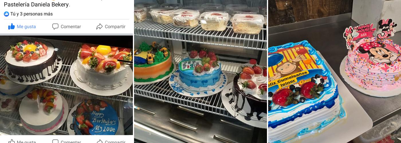 Panaderia Daniela Bakery Menu