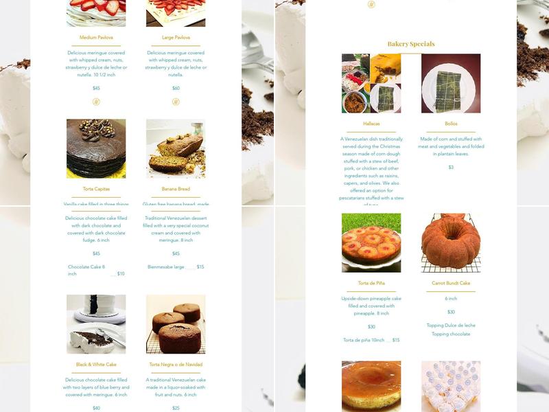 Mondragon Bakery Menu