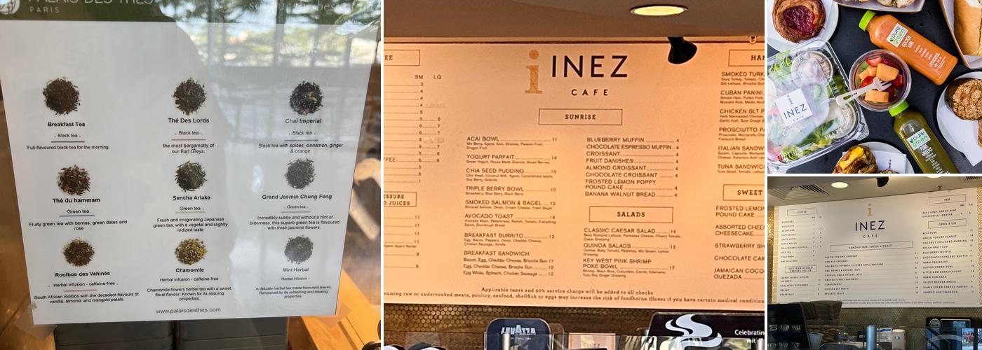 Cafe Inez Menu
