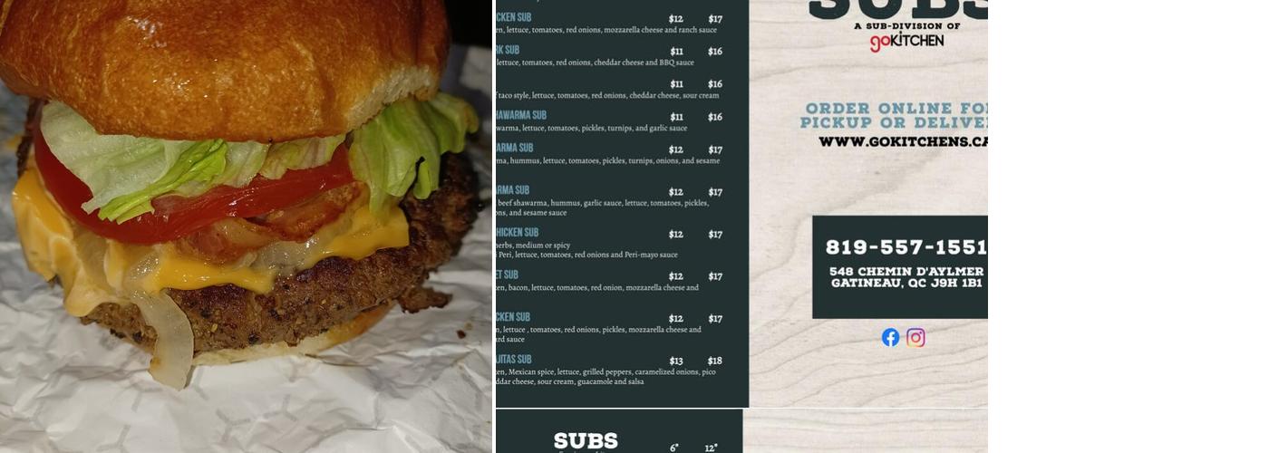 Burger&co Menu