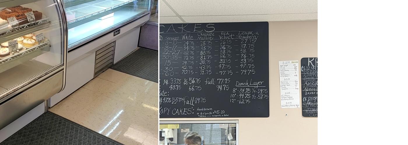 Supreme Kringle Bakery Menu