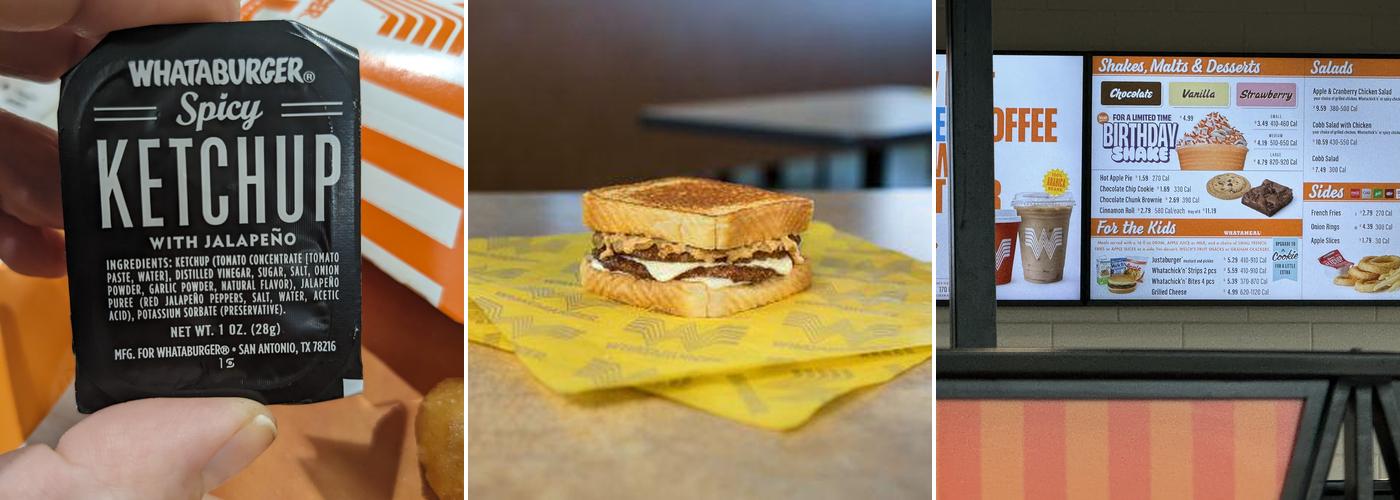 Whataburger Menu