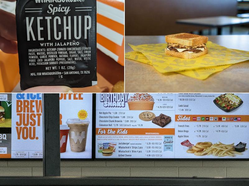 Whataburger Menu