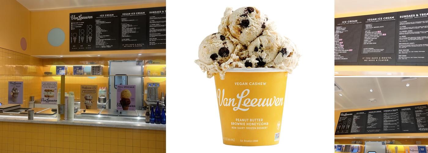 Van Leeuwen Ice Cream Menu
