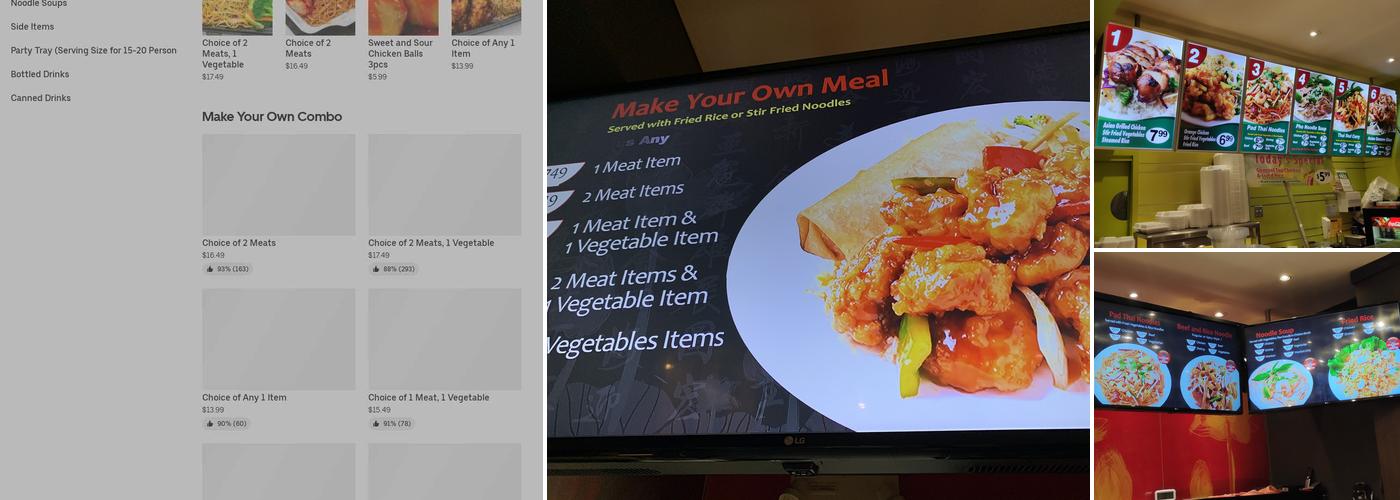 Fusia Asian Kitchen Menu