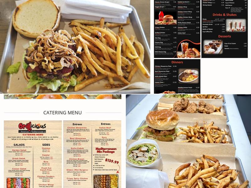 Grillicious Menu
