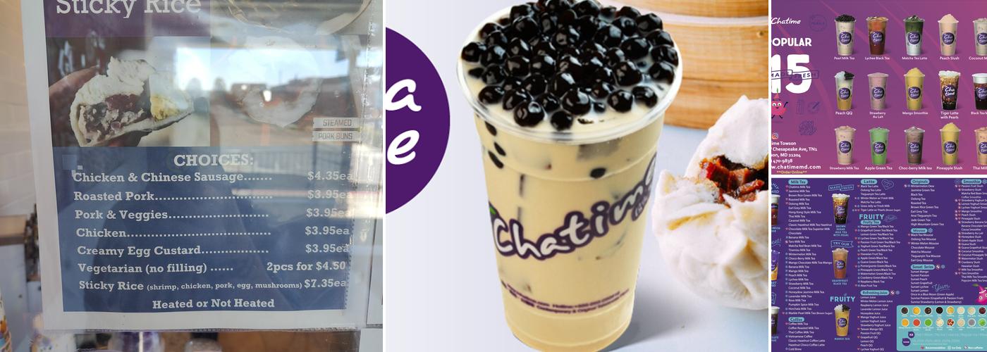 Chatime Belair @ Downtown Bel Air, Maryland Menu