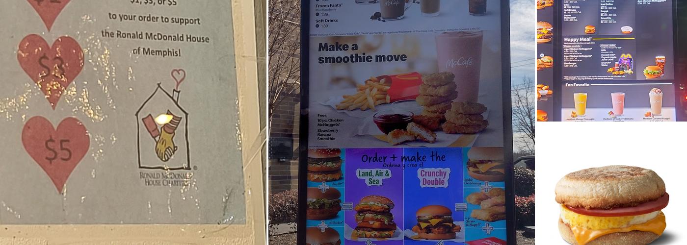 McDonald's Menu