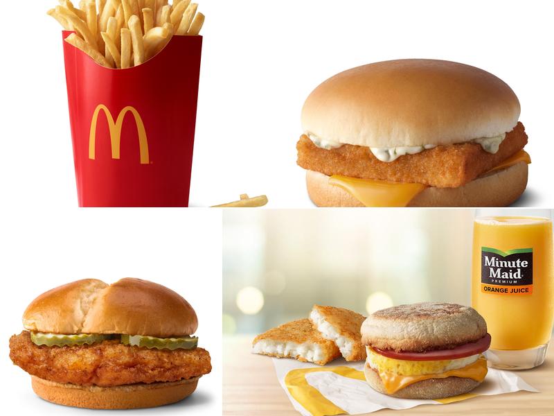 McDonald's Menu
