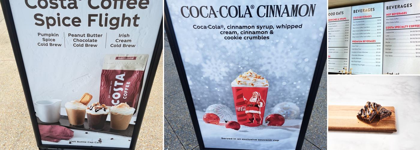 Bottle Cap Café Menu