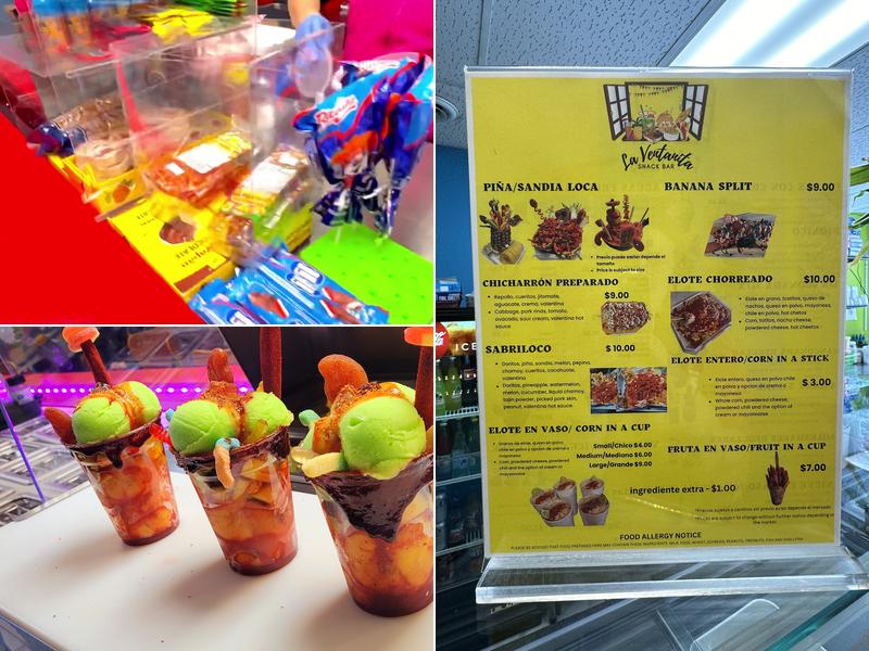 La Ventanita Snack Bar Menu