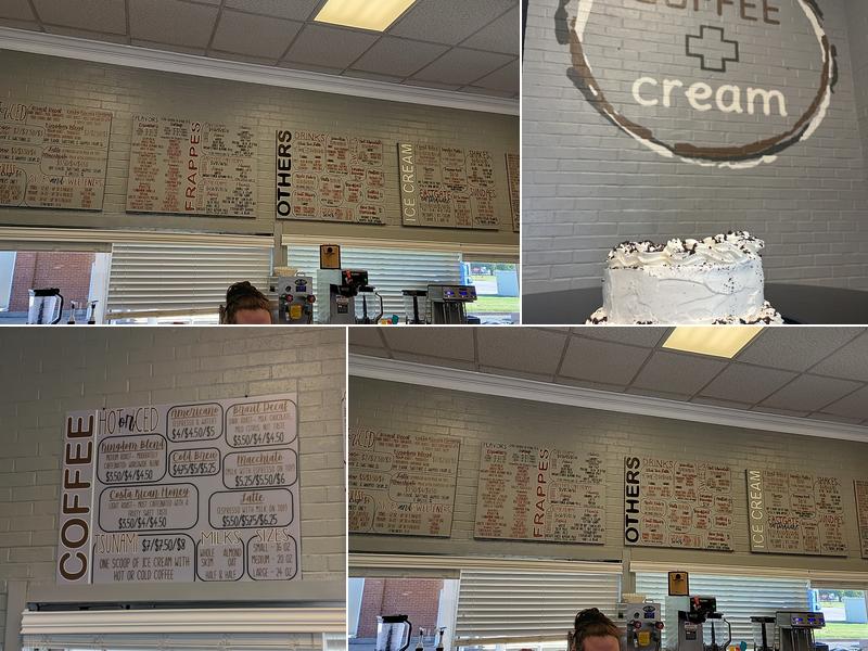 Coffee+Cream Menu