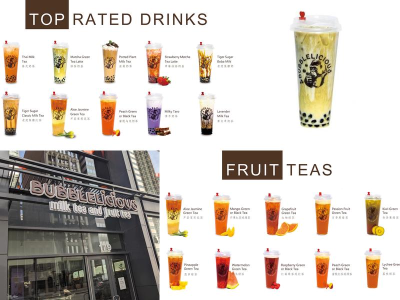 Bubblelicious Bubble Tea Millennium Park Location