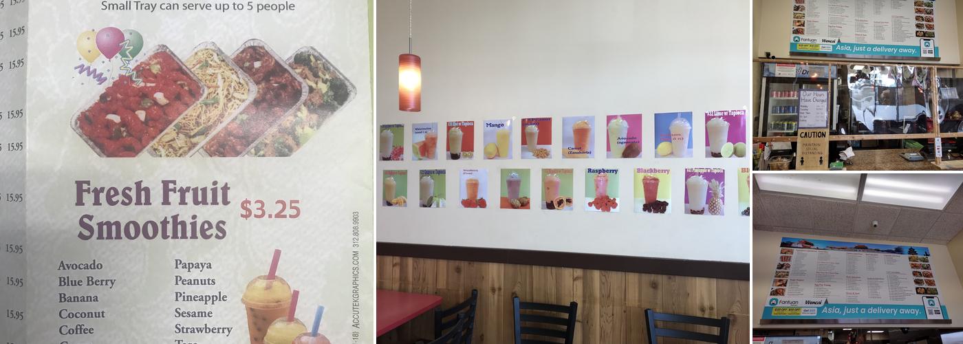 Wen Cai Chinese Kitchen Menu