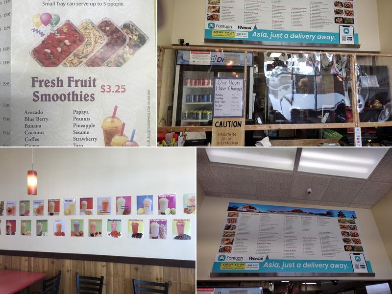 Wen Cai Chinese Kitchen Menu