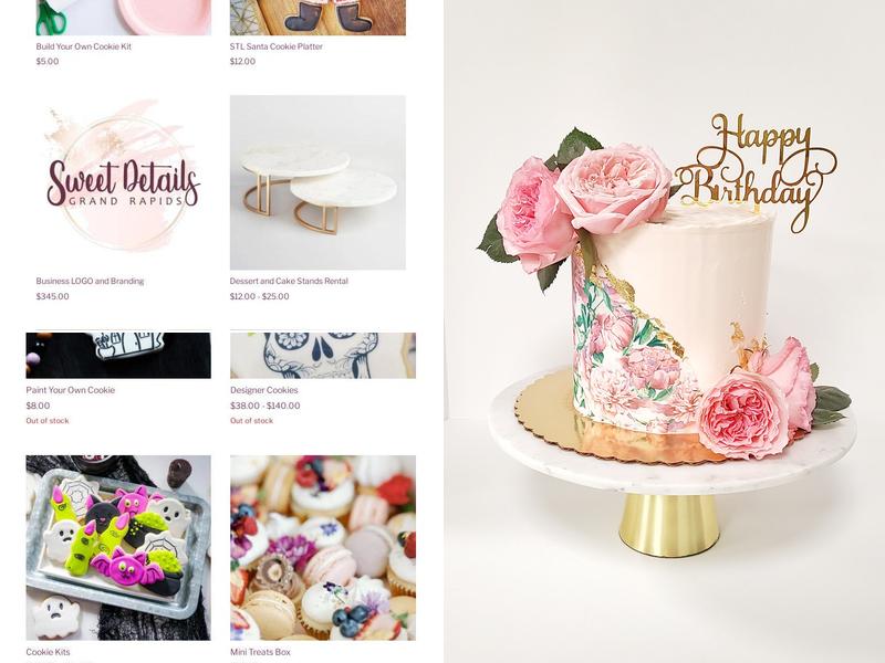 Sweet Details GR Menu