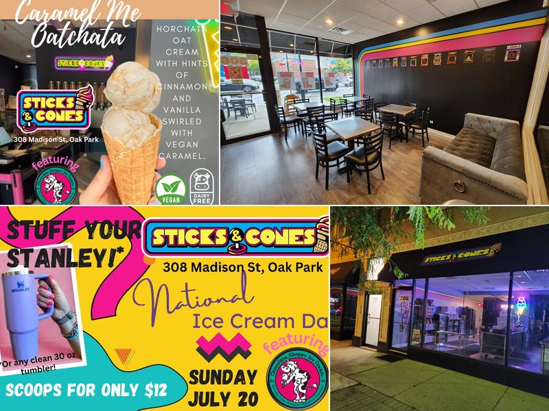 Sticks and Cones 308 Madison St, Oak Park