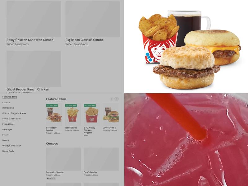 Wendy's Menu