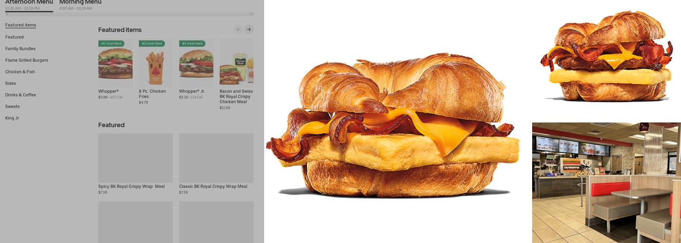 Burger King Menu