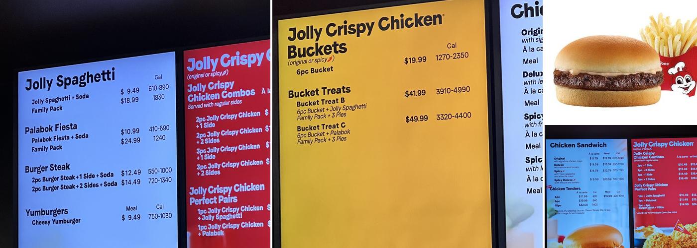 Jollibee Menu