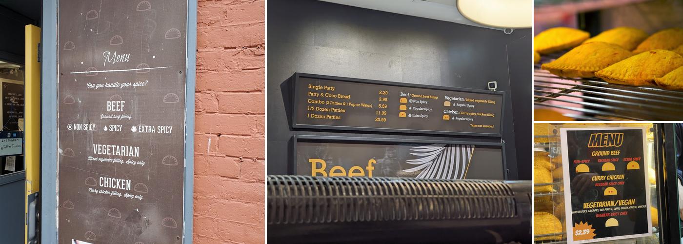 Patties Express Menu